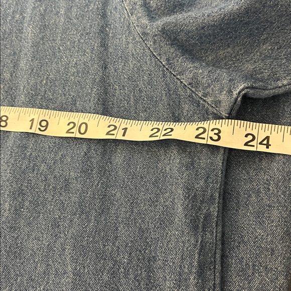 Cactus California Vintage Denim Dress Hand- Painted Kokopelli & Cactus Sz Large - Picture 15 of 16